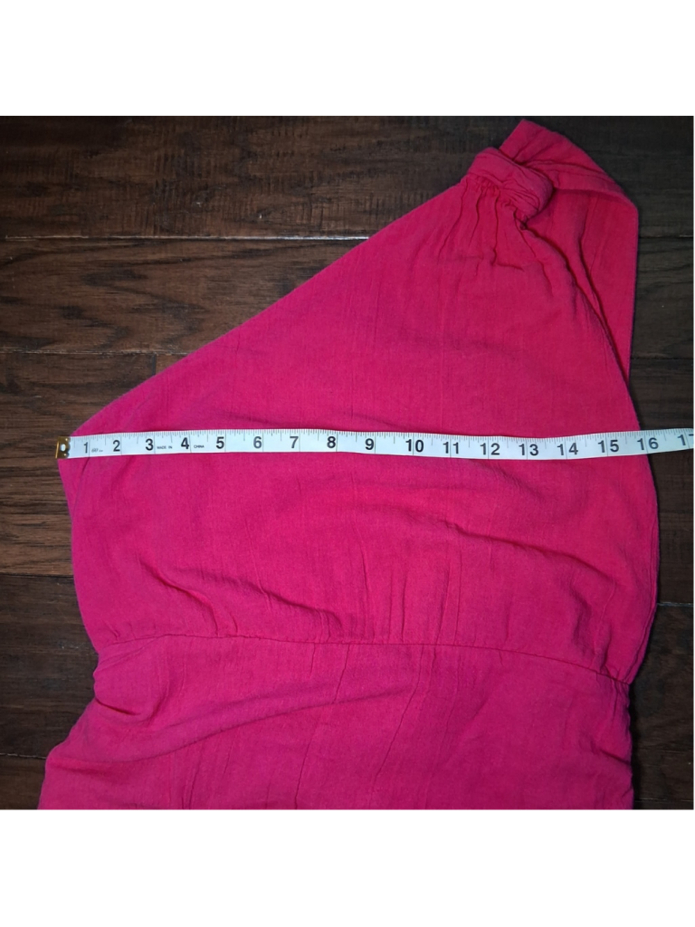Free People One Shoulder Ruched Mini Dress - Picture 7 of 14